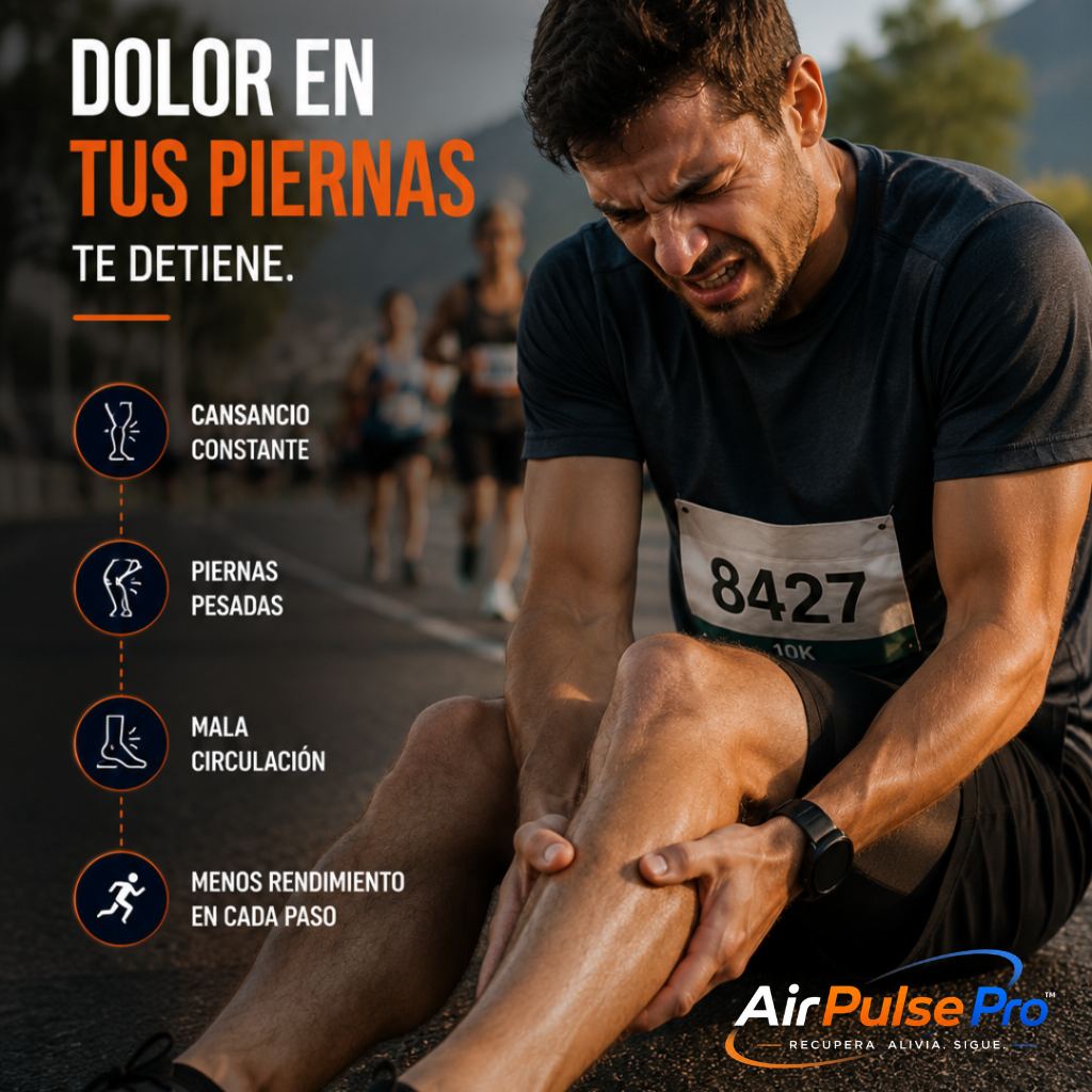 Masajeador Piernas Térmico Eléctrico Fit.