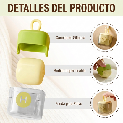 Rodillo Atrapa Pelusas Portátil