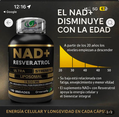 COMBO NAD + MELENA DE LEON