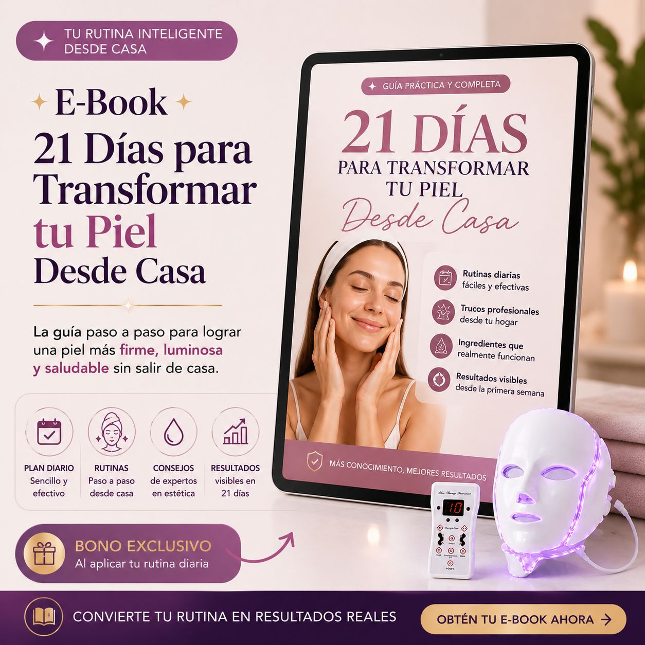 MASCARA LED