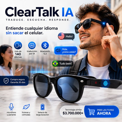Gafas inteligentes con traductor