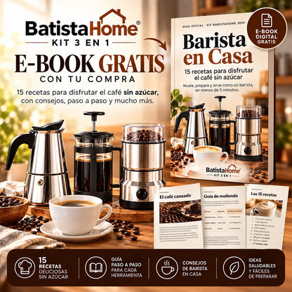 Kit BaristaHome 3 en 1